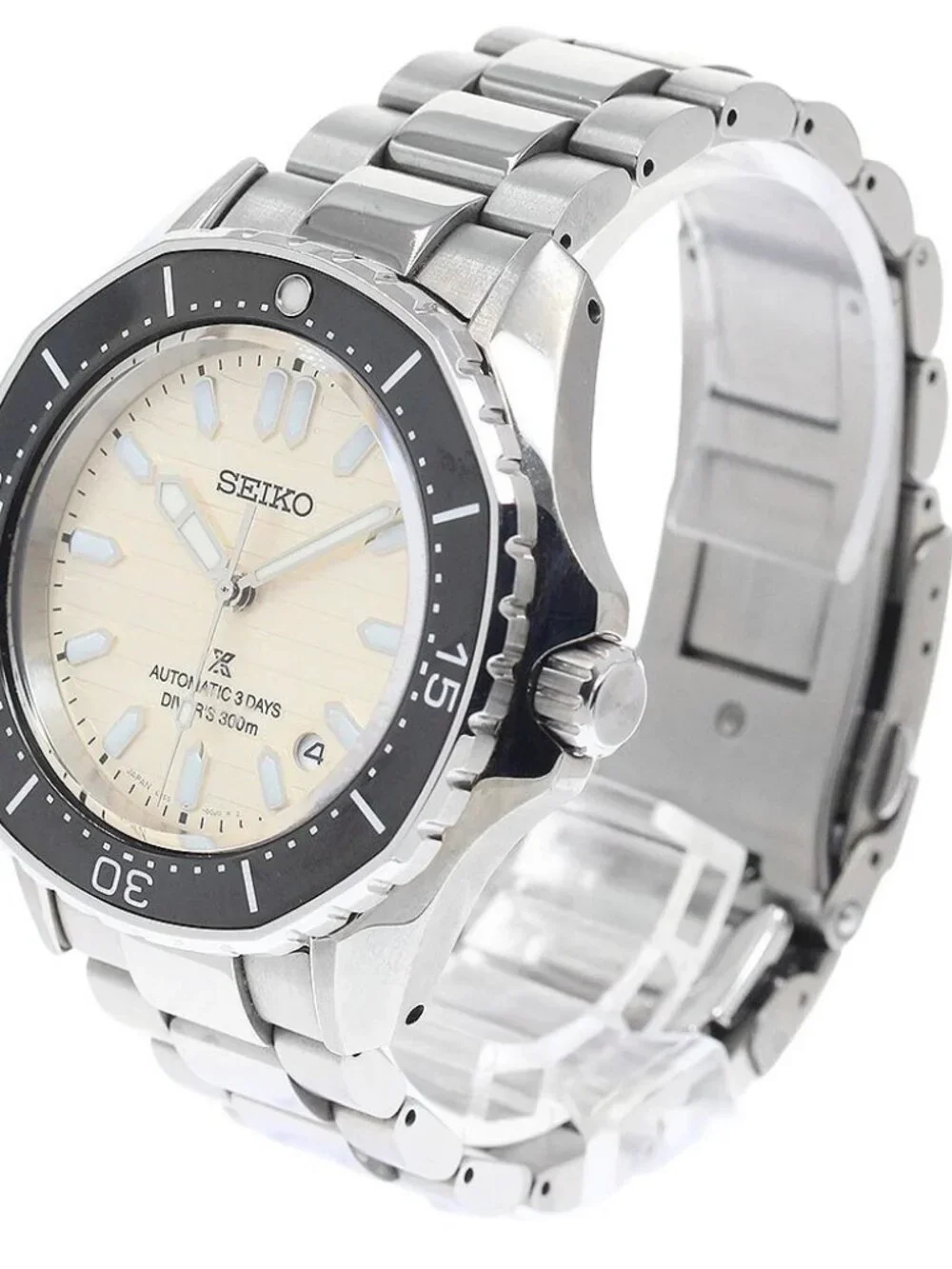 SEIKO Prospex Diver Scuba SBDC201/6R55-00J0 beige Dial Automatic Men's_948600